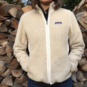 Patagonia shearling fleece jacket